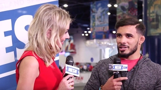 Fight Night Houston: Dennis Bermudez Visits Super Bowl Radio Row