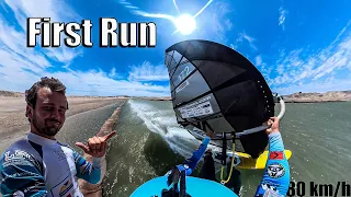 What is it like to Windsurf the Fastest Speed Canal? | My Impressions | First Runs | Lüderitz Ep.3