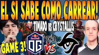 OG vs SECRET [GAME 3] BO3 - TIMADO, WISPER vs CRYSTALLIS, PUPPEY - FISSURE UNIVERSE EPISODE 2 DOTA 2