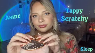 Tappy Scratchy Asmr for Sleep 😴 Fall fast asleep to this trigger assortment 😴