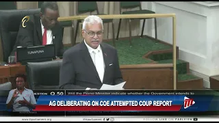 AG Deliberating On CoE Attempted Coup Report