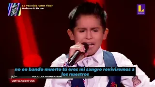 Busco a Huamanga (Letra) La voz kids Gianfranco Bustios