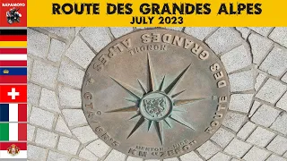 Route des Grandes Alpes by motorbike – July 2023