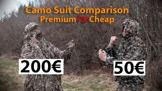 Which camouflage works better? Conventional 3D Leaf Ghillie Suit vs. GHOSTHOOD - IRR camo comparison