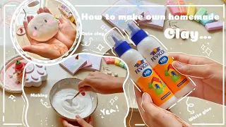 How to make homemade cold porcelain clay ✨| cold porcelain clay 𐙚˙✧˖°|diy #craft #Raima art gallery