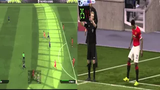 FIFA 15 vs PES 2015 Gameplay/Graphic Comparison PS4