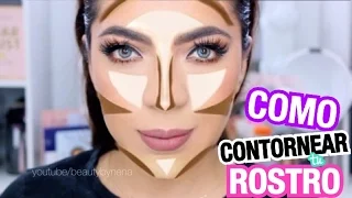 COMO CONTORNEAR E ILUMINAR EL ROSTRO PASO A PASO ♥BeautybyNena