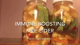 Immune Boosting Fire Cider