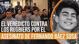 Lectura del veredicto por el crimen de Fernando Báez Sosa