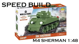 Cobi World Of Tanks M4 Sherman 3063 Speed Build