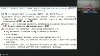 19.01.2023 Закупки в рамках 223-ФЗ в 23 году. От планирования до оценки эффективности. Отчеты