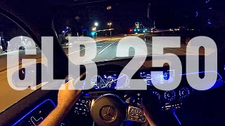 Night Drive: 2021 Mercedes GLB 250 4MATIC POV Test Drive W/3D Binaural Audio (ASMR)