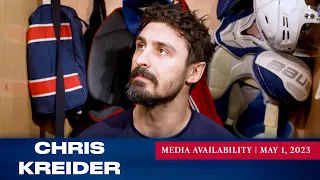 New York Rangers: Chris Kreider Pregame Media Availability | May 1, 2023