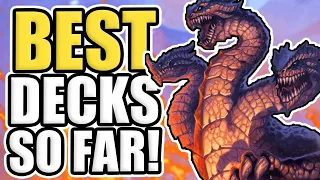 TOP 5 BEST NEW Sunken City Decks So Far! | Hearthstone