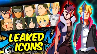 LEAKED DLC CHARACTER ICONS! | Naruto Storm Connection