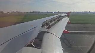 Airbus A319 EasyJet Landing Nantes Atlantique NTE