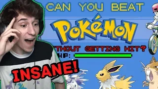 Poketuber Reacts to "Can You Beat Pokemon Without Getting Hit?"