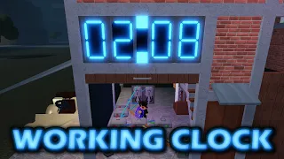 Working Clock with Logic in Roblox Oaklands!