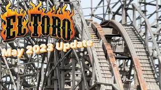 When Will El Toro Reopen? + Where are the Skyway Cabins? - Six Flags Great Adventure Vlog May 2023