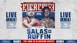 Dominico Salas vs Kristien Ruffin - Fierce Fighting Championship 20