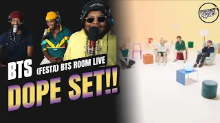 [2021 FESTA] BTS (방탄소년단) BTS ROOM LIVE (REACTION) | Dope Set!!