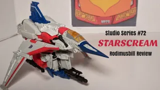 Studio Series (#72) STARSCREAM Transformers Bumblebee Movie Voyager Review by Rodimusbill