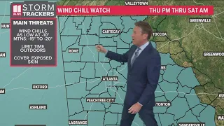 Here's when to expect a cold blast through north Georgia