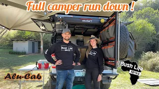 Alu-Cab Canopy Camper Full Run through ! Ep 5. Ford Ranger