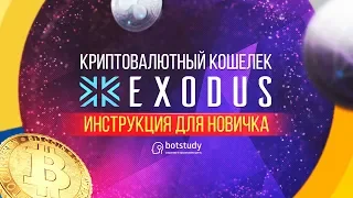 Криптовалютный кошелек Exodus - инструкция для новичка