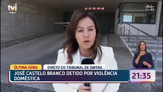 Última Hora! Assista à entrada de José Castelo Branco no tribunal de Sintra!