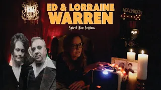 ED & LORRAINE WARREN Spirit Box Session. Annabelle Curse is Real! Ed comes through Strong!