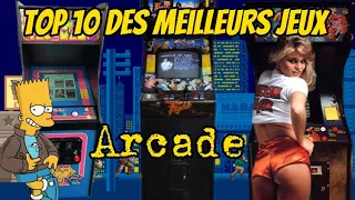 Top 10 des jeux arcade (1980/1992), l’âge d’or des salles d’arcade, Nintendo, sega, capcom…..