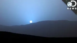 Why Does Mars Have Blue Sunsets?