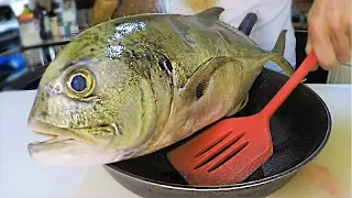 Ultimate TRASH Fish Taste Test! Jack Crevalle Catch and Cook!