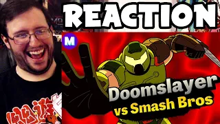 Gor's "Doom vs Smash Bros by Mashed" REACTION