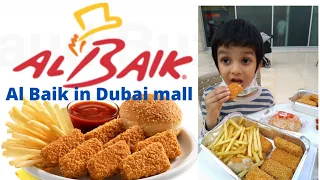 Al Baik restaurant in Dubai mall