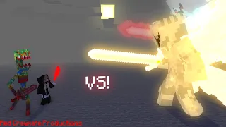 SCP-001 "The Gate Guardian" vs Anomaly 476 and Anomaly 768 | Minecraft Battle Animation