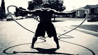 18min Battle Rope Workout Routine