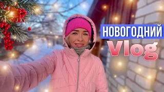 Семейный ВЛОГ💫 | Новый год за городом | Красивое небо | Покупки в магнит косметик | Салют✨