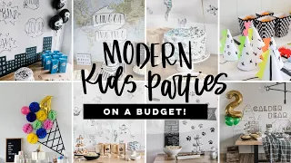Affordable Kids Birthday Party Ideas | Modern Parties Made Easy!