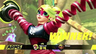 Arms (Nintendo Switch) Grand Prix as Ribbon Girl