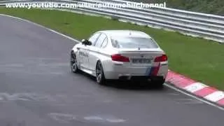 Ringtaxi CRASHED Nordschleife Nurburgring 24 08 2014 Touristenfahrten  BMW M5