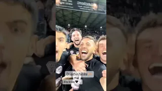 Les joueurs d’Angers SCO s’ambiancent après la victoire face à Bordeaux (2-0)