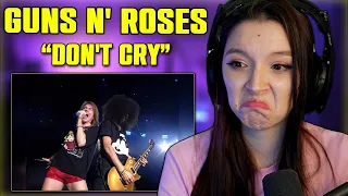 Guns N' Roses - Don't Cry | FIRST TIME REACTION | (Tokyo 1992)