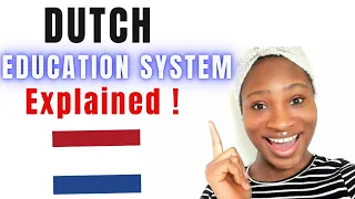 THE DUTCH EDUCATION SYSTEM EXPLAINED (in english)🇳🇱. #Netherlands