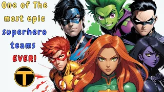 Teen Titans are one of the most epic superheroes  ever!