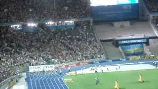 100m Männer Finale IAAF WM berlin 2009 Weltrekord 9.58