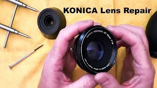 Konica Lens Repair Fix Slipping Focus Ring Hexanon AR 52mm f1.8