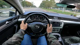 2017 Volkswagen Passat POV Test Drive @DRIVEWAVE1