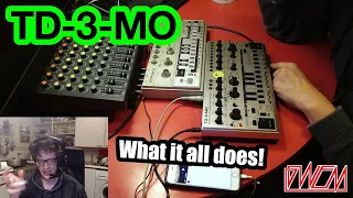 Behringer TD-3-MO (TB-303 Devilfish copy) explained